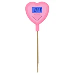 Digital Heart Thermometer Set Cooking Baking Tool For Kitchen Pink. Fixed Price $21.99.