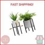 Yuetong Pack Metal Plant Stand Indoor With Adjustable Width Fits 8 12 Inch. Fixed Price $41.16.