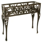 Oakland Living Butterfly Rectangular Plant Stand, Antique Bronze. Fixed Price $225.68.