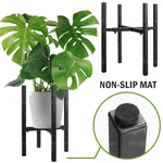 Heavy Duty Stand Indoor Outdoor Corner Adjustable Large Planter Holder. Fixed Price $12.95.