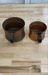 Houston International Trading Solid Copper Set Of 2 Pot/bowl/planter - Turkey. Fixed Price $30.00.