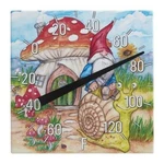 Pe Taylor 8-IN. X Gnome Garden Ceramic Tabletop Thermometer. Fixed Price $28.99.