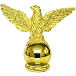 Gold Eagle Topper 1" Ball Finial Abs Outdoor Ornament New Usa. Fixed Price $15.32.