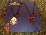 Marvel Spider-man Miles & Gwen Friend Necklace Set Pendant Charm Bestie New. Fixed Price $19.99.