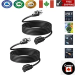 Cost-effective 20FT Extension Cord Kit Waterproof 3-PRONG Power Cable, Pack. Fixed Price $49.93.