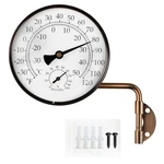 Foxyoo 4-INCH Outdoor Thermometer And Humidity Gauge, Window. Fixed Price $53.99.