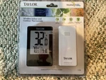 New Sealed Taylor 1730 Wireless Indoor/outdoor Thermometer Garden Home. Fixed Price $12.95.