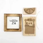Fd Craft Supply - Diy Lemonade Stand August Tier Tray Kit 3PC Set. Fixed Price $16.95.
