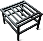 Plant Indoor OUTDOOR,18 Inch Square Metal Stands Riser,heavy Duty Wr. Fixed Price $64.49.