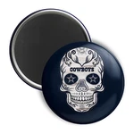 Nfl Team Sugar Skull Magnet, Choose Your 2.25" Football Fan- Gift. Fixed Price $6.98.