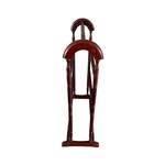 Bombay Co 1990S Vintage Queen Anne Cherry Wood Quilt Rack Display Stand 34IN. Fixed Price $229.00.