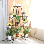 Metal Classic Tall Stand Art Flower Pot Holder Rack Planter Fr Garden Home. Fixed Price $36.99.