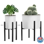 Sorbus Adjustable Metal Stand Mid Century Flower Pot Holder 10-16IN Plante. Fixed Price $53.83.
