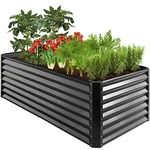 Best Choice Products 6X3X2FT Outdoor Metal Raised Garden Bed, Deep Root Box. Fixed Price $161.98.