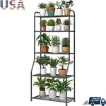 5 Tier Plant Stand Indoor Outdoor Metal Shelf Living Room Balcony Garden Iron Us. Fixed Price $60.75.