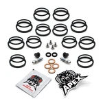 Suzuki GSX1400 K5 2005 Front Brake Caliper Seal Service Kit Rebuild Overhaul Set. Fixed Price $77.91.