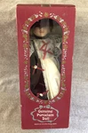 Vintage Das Genuine Porcelain Doll With Display Stand Felicity 22" Tall Boxed. Fixed Price $23.16.