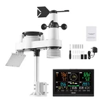 Uimoso 7-IN-1 Wireless Weather Station 7.5'' Display And Indoor-outdoor Sensor. Fixed Price $66.29.