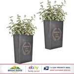 Chic Galvanized Wall Planters For Seasonal Decor And Faux Arrangements. Fixed Price $35.52.