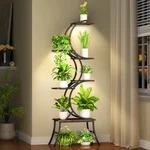 Plant Stand Indoor With Grow Lights Corner Large Flower Holder Display Rack. Fixed Price $79.99.