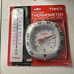 Timex TX1024 Window & Wall Thermometer Pack Outdoor Indoor New Sealed. Fixed Price $14.99.