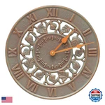 Whitehall 01281 Ivy Silhouette Clock Copper Verdigris. Fixed Price $77.68.