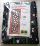 Patch Works Studio Countdown To Christmas Door Banner Kit 22" X 58". Fixed Price $34.99.