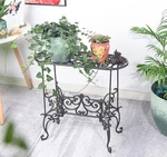Sungmor Stands Flower Pots Heavy Duty Cast Iron Garden Holder Planter Rack. Fixed Price $107.09.
