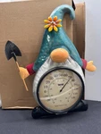 Decorative Gnome Outdoor Thermometer Garden Accent Meta Unique Home. Fixed Price $39.57.