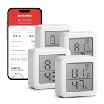 Switchbot 4-PACK Smart Hygrometer Thermometer, Bluetooth Wireless Room. Fixed Price $49.69.