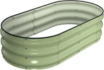 Raised Garden Bed Galvanized Metal Planter 4X2FT Outdoor Vegetable Herb Flower. Fixed Price $24.73.