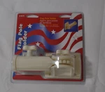 Prime Line Adjustable Flag Pole Holder White U9375 Fits Up To 1" Plastic Nip. Fixed Price $5.00.