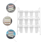 Flower Display STAND?3-TIER With 12PCS Buckets. Fixed Price $146.48.