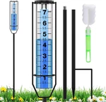 Boart Rain Gauge, 7" Freeze-proof Thickened Transparent Plastic Outdo. Fixed Price $15.92.