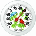 Taylor Thermometer Indoor/outdoor -60 To 120 Deg F 6" Dia. Clear. Fixed Price $11.24.