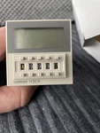 Omron H3CA-A Solid-state Timer Gray Multifunction Digital Display 24-240VAC. Fixed Price $40.00.