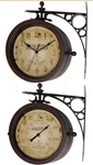 Infinity Indoor/outdoor 8" Charleston Double Sided Clock & Thermometer -.... Fixed Price $56.99.