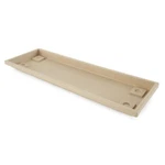 Hc Companies Farmhouse Venetian 23.5 In Rectangular Flower Box Saucer, Sandstone. Fixed Price $23.99.