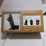 Potty Feet Hares Figures Planter Riser Handmade Yard Art Ornaments 3PCS New. Fixed Price $35.00.