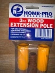 Lot Of 5 - Premier Home Pro Pc Wood Extension Pole Extends 42 Inch. Fixed Price $24.99.
