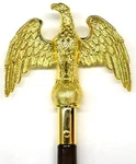 Us Flag Factory 7 Inch Gold Eagle Ornament (abs) For Indoor Pole. Fixed Price $26.25.
