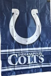 Indianapolis Colts Double Sided 28 By 40 House Banner ! Fast Shipping. Fixed Price $5.95.