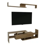 Leisuremod Surrey Mid-century Modern Tv Stand Mdf Shelves Bookcase STS60OW-OAK. Fixed Price $183.44.