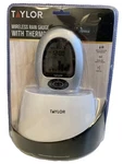 Taylor Wireless Rain Gauge With Thermometer 2755T New Sealed Packaging. Fixed Price $15.19.