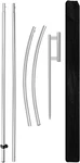 Feather Kit, 11FT Tall Aluminum Swooper Set Fits 8FT Flags Wi. Fixed Price $62.69.