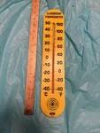 Learning Resources Classroom Thermometer - Eta 595 15" X 3" Yellow. Fixed Price $12.99.