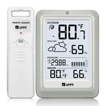 Wireless Weather Stations, With 330FT Range Sensor And Medium, White+grey. Fixed Price $34.52.