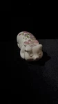 Vintage Avon Hand Decorated Pig Potpourri Holder 1978 Floral Design Very Nice. Fixed Price $8.00.
