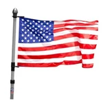 Telescoping Aluminum Portable Flagpole. Fixed Price $50.05.