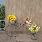3-TIER Bike Stand Metal Bicycle Planter Black Flower Pot Holder Rack Shelf. Fixed Price $39.33.
